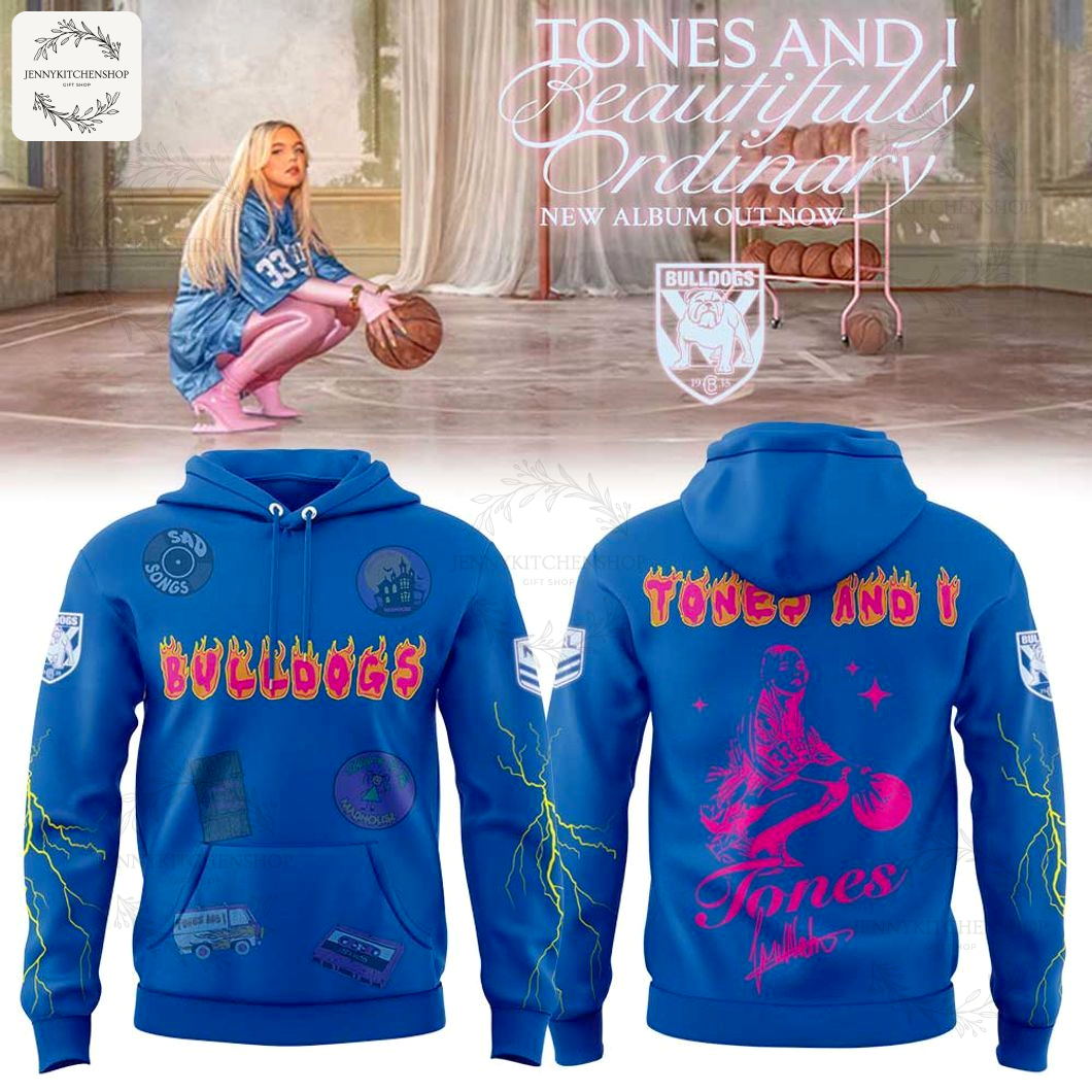 Bulldogs Tones and I Beautifully Ordinary Tour Signature Hoodie