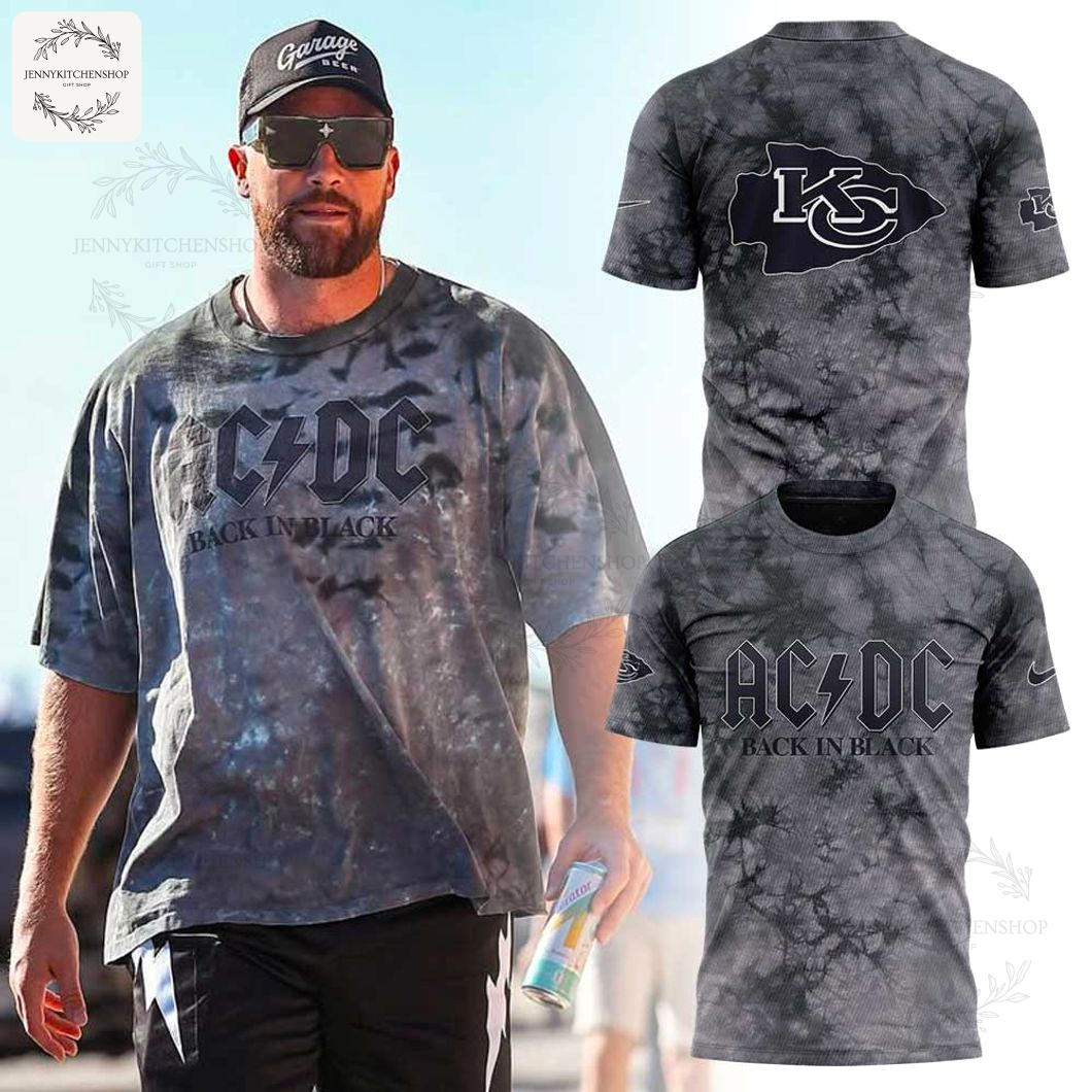 Chiefs x AC/DC Rock Legends Tie-Dye Shirt – Back In Black Edition