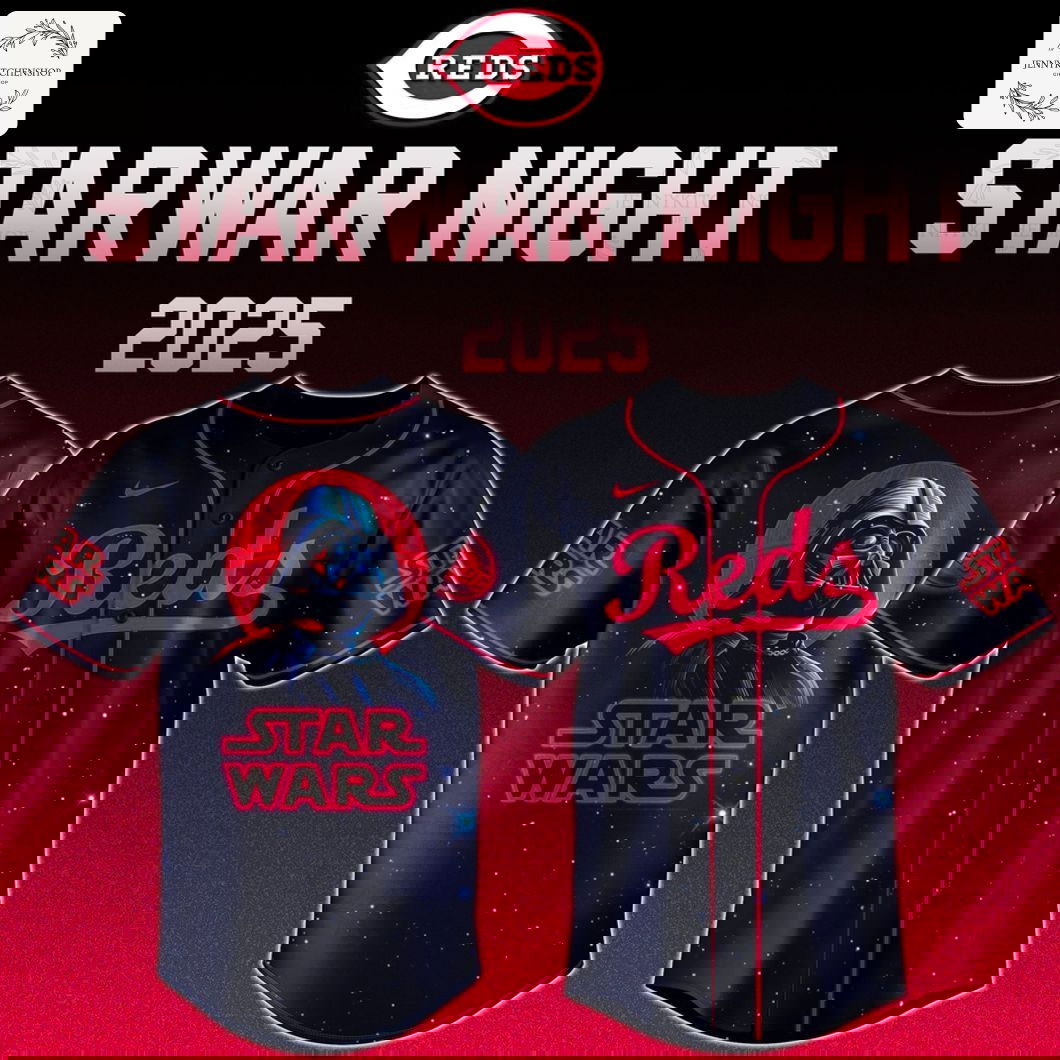 Cincinnati Reds x Star Wars Night 2025 Special Baseball Jersey