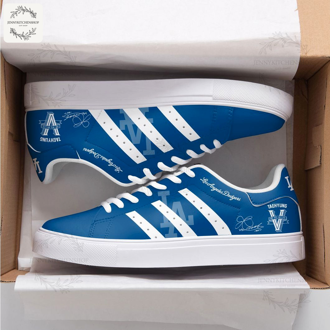 Dodgers x V Tae-Hyung BTS 2025 Stan Smith Shoes