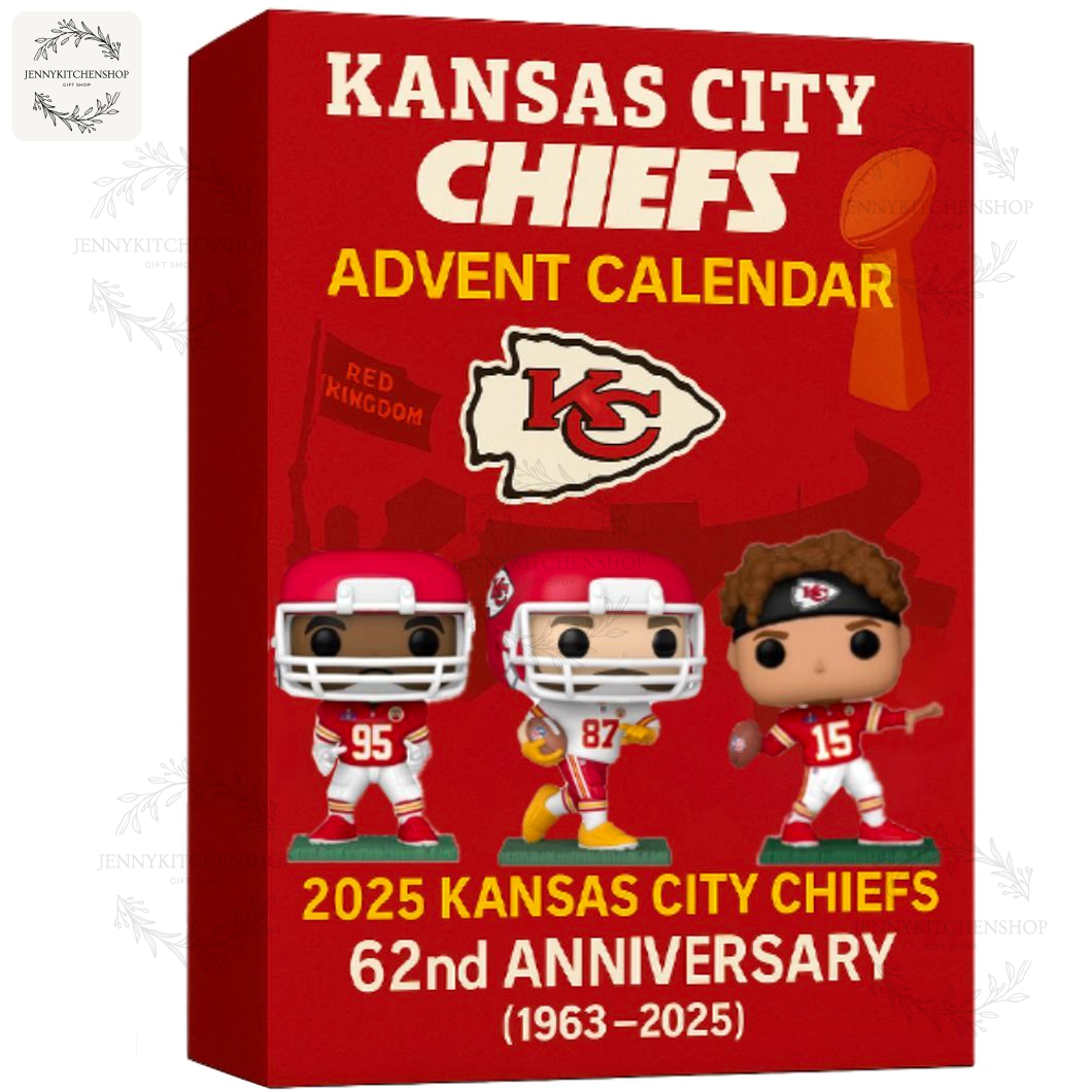 Kansas City Chiefs 62nd Anniversary 2025 Advent Calendar