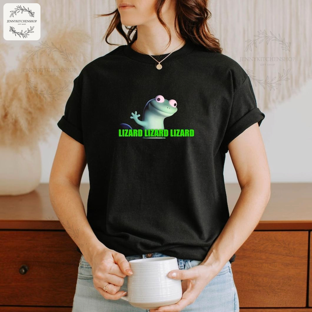 Lizard Lizard Lizard Meme Vintage Beatiful T-Shirt