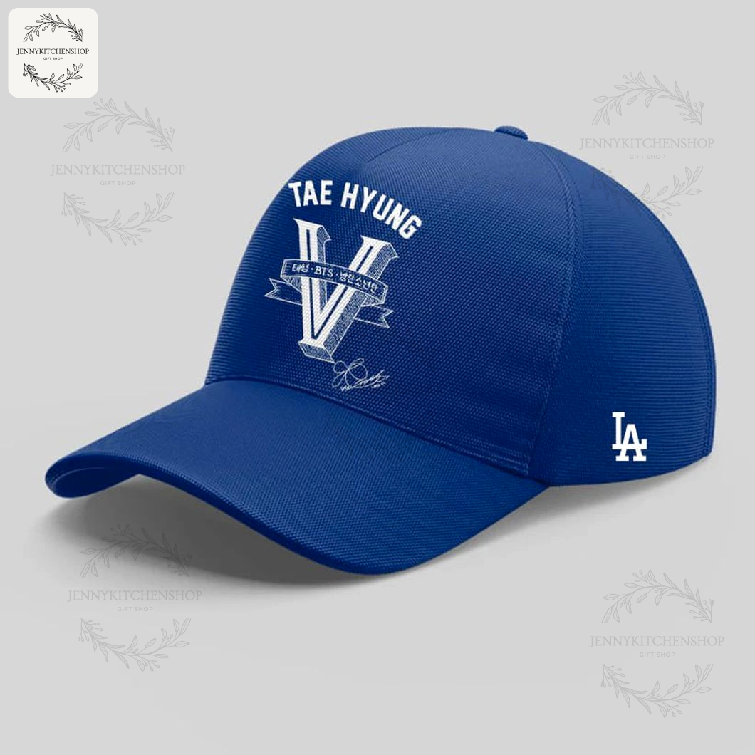 Los Angeles Dodgers x V Tae-Hyung BTS 2025 Cap