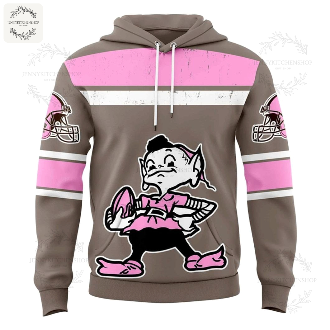MGK X Cleveland Browns Tan Fans Limited Edition Hoodie