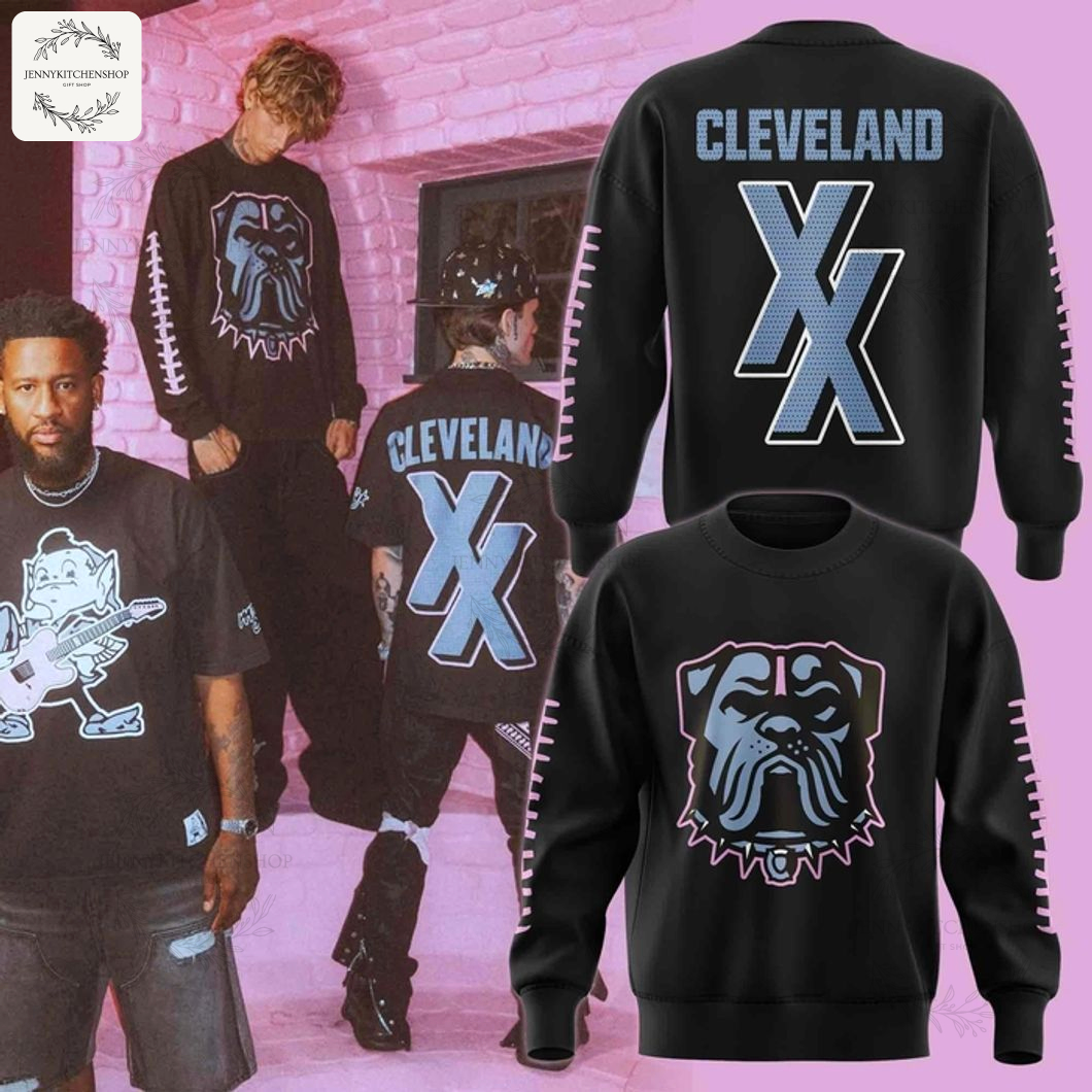 mgk x Cleveland Browns XX Bulldog Long Sleeve Shirt