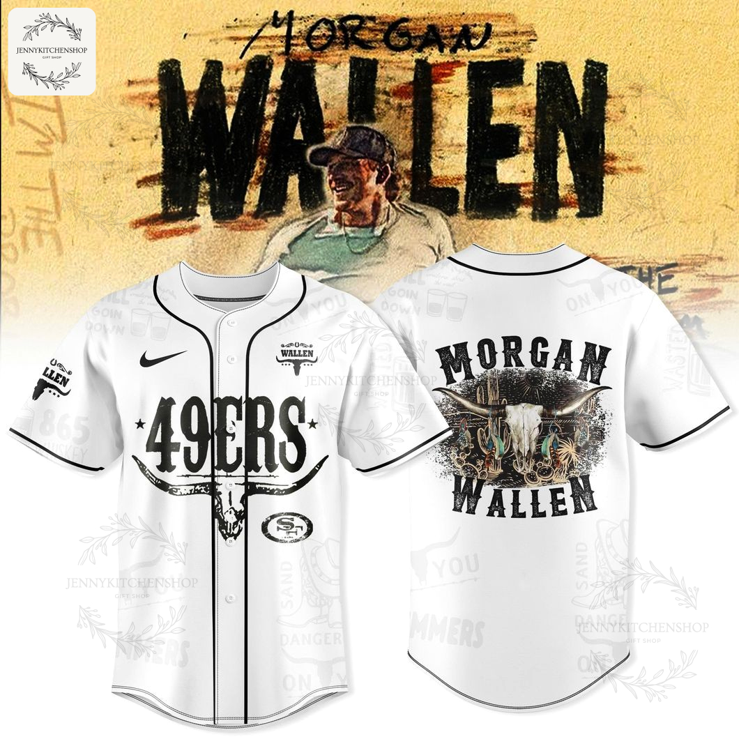 Morgan Wallen x 49ERS Baseball Jersey