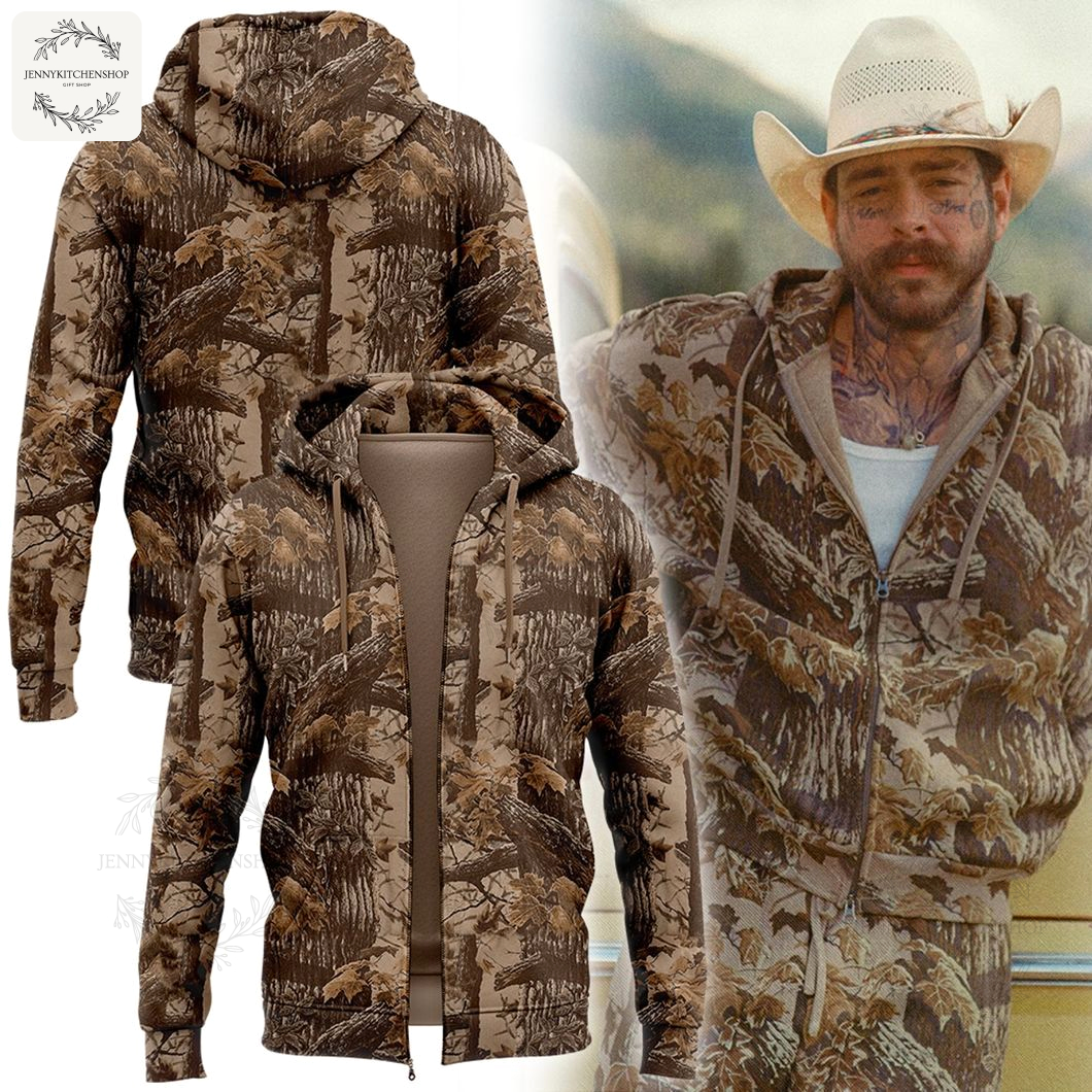 Post Malone Realtree Special Zip Hoodie