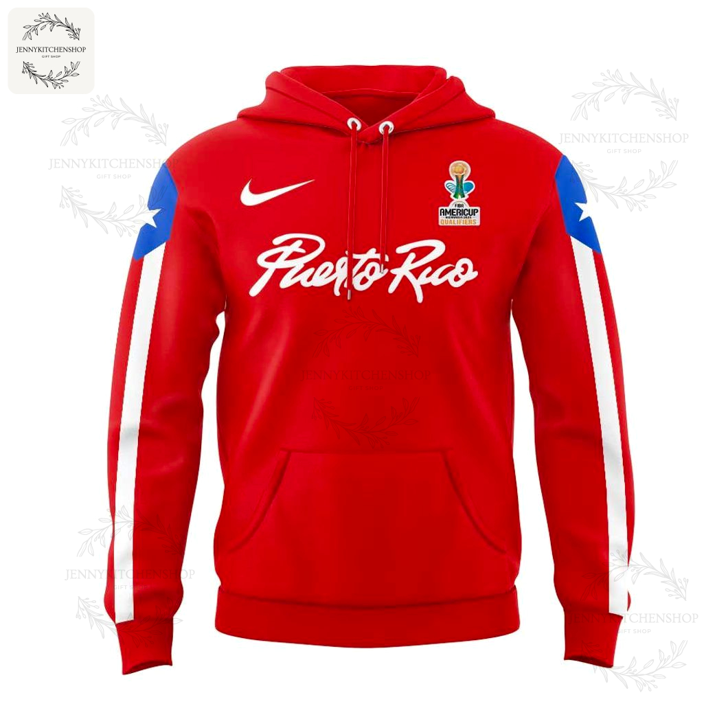 Puerto Rico Basketball Fan Gear Hoodie AmeriCup Edition