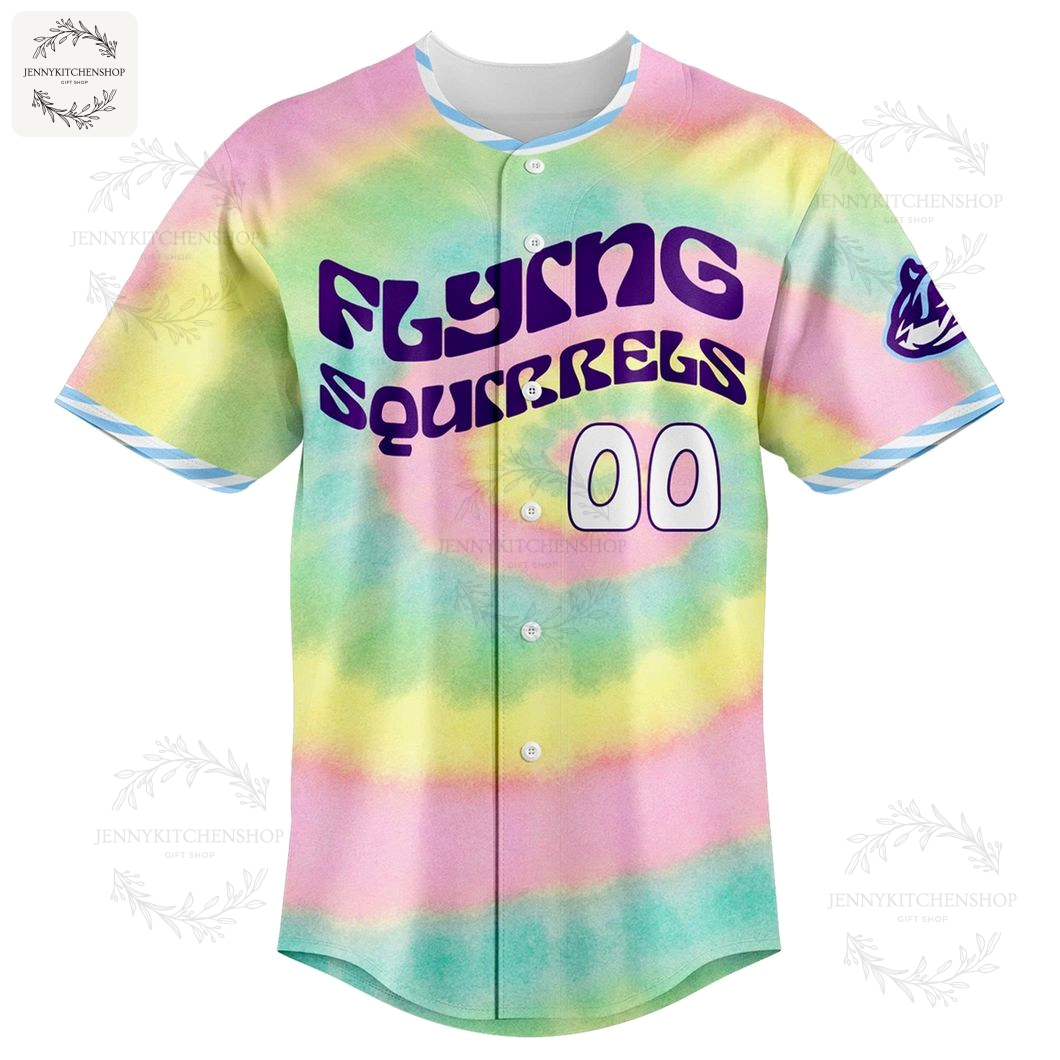 Richmond Flying Squirrels 2025 Grateful Dead Night Baseball Jerseys