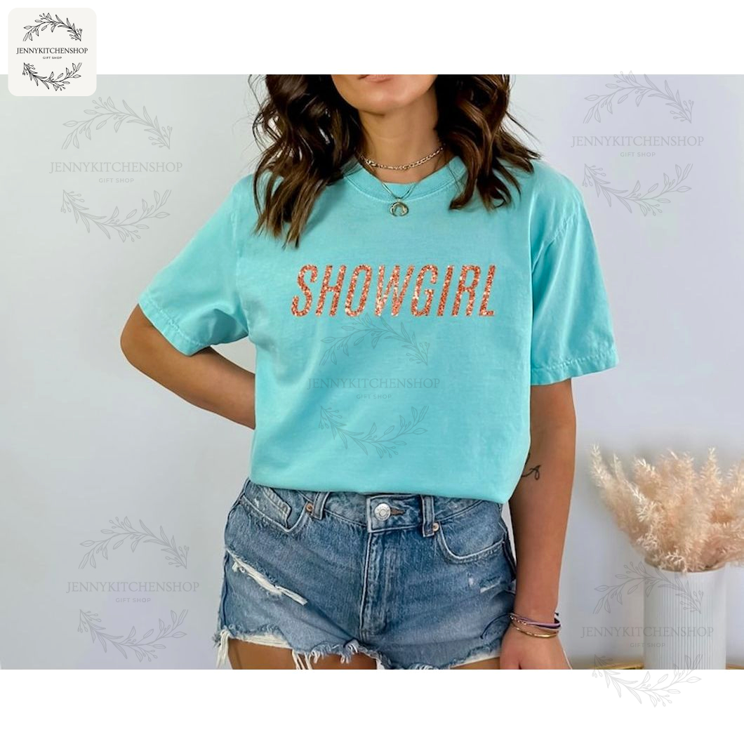 Showgirl Glitter Country Music Fan Gift Shirt
