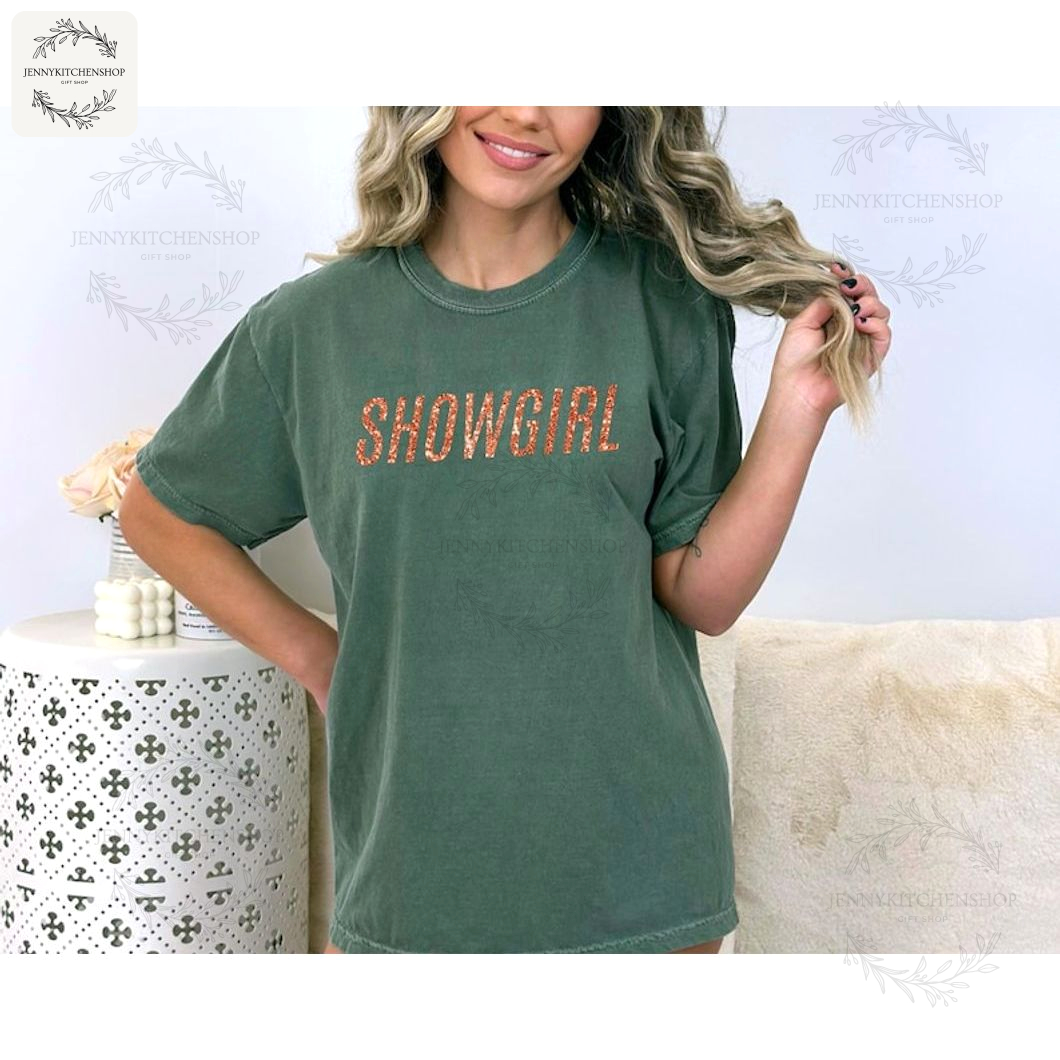Showgirl Glitter Country Music Fan Gift Shirt
