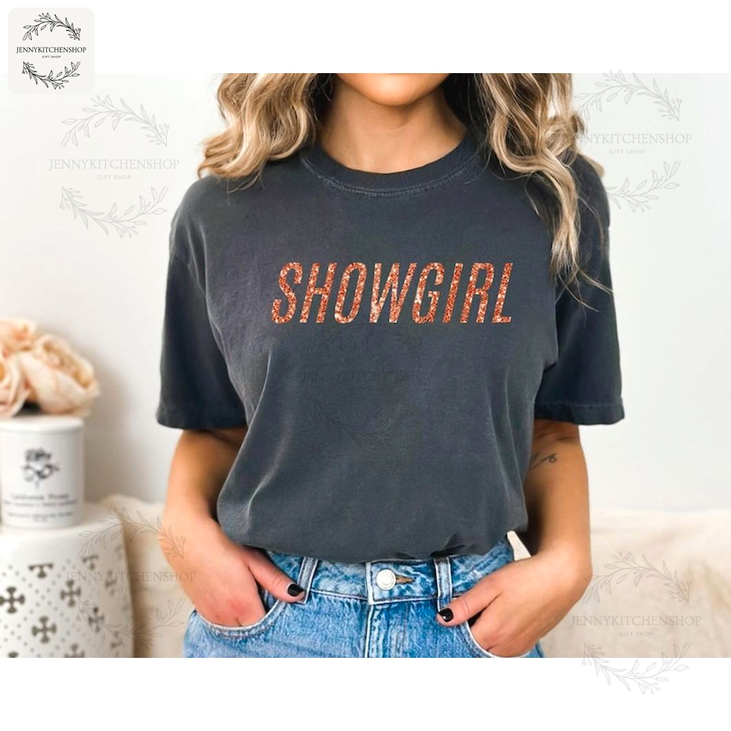 Showgirl Glitter Country Music Fan Gift Shirt