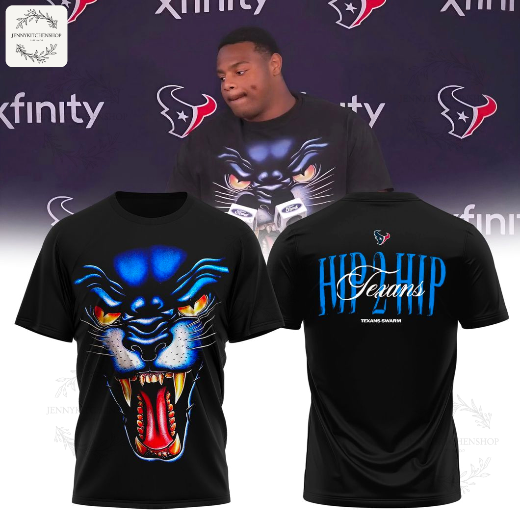 Texas Black Panther Hip 2 Hop T-Shirt