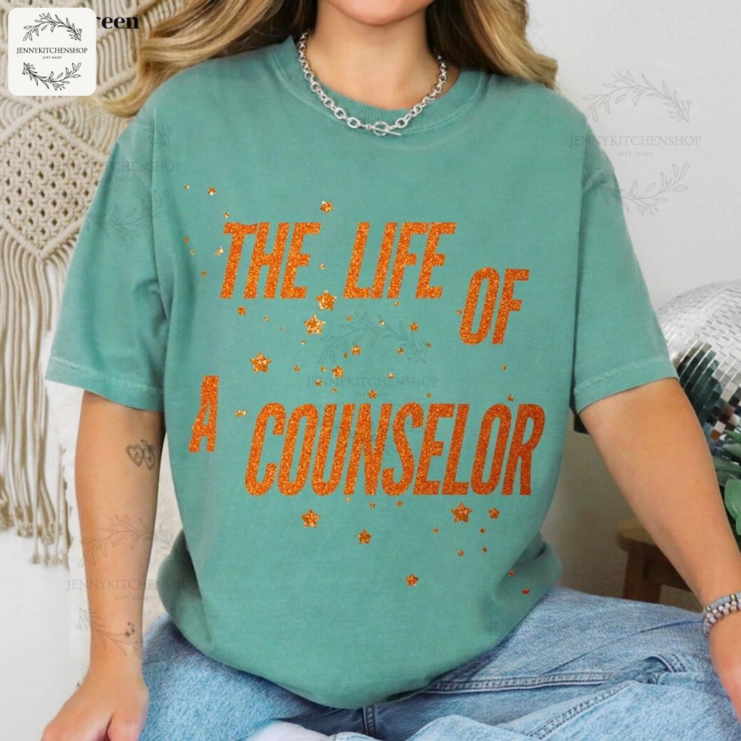 The Life of a Counselor Counselor Comfort Back to School T-Shirt