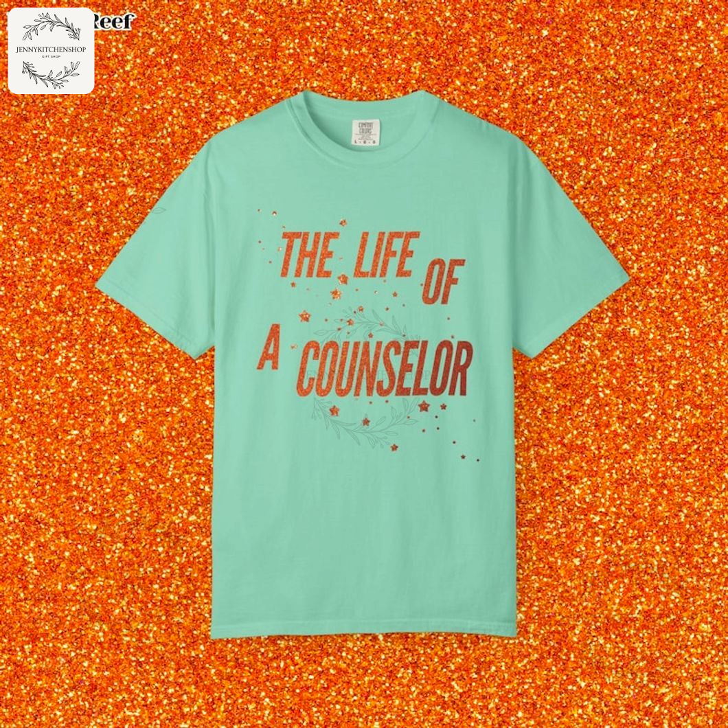 The Life of a Counselor Counselor Comfort Back to School T-Shirt