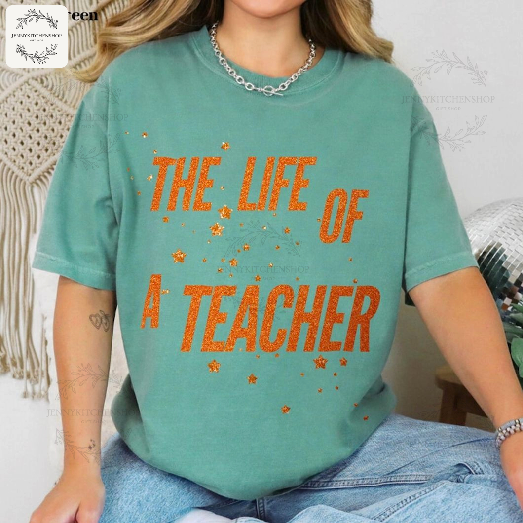 The Life of a Teacher Back to School Soft Vintage Back to School Shirt