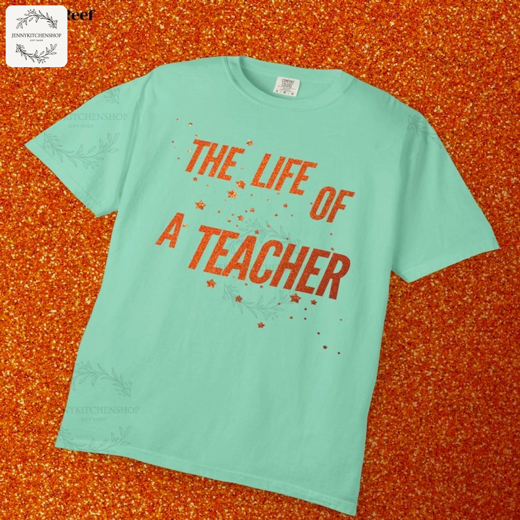 The Life of a Teacher Back to School Soft Vintage Back to School Shirt