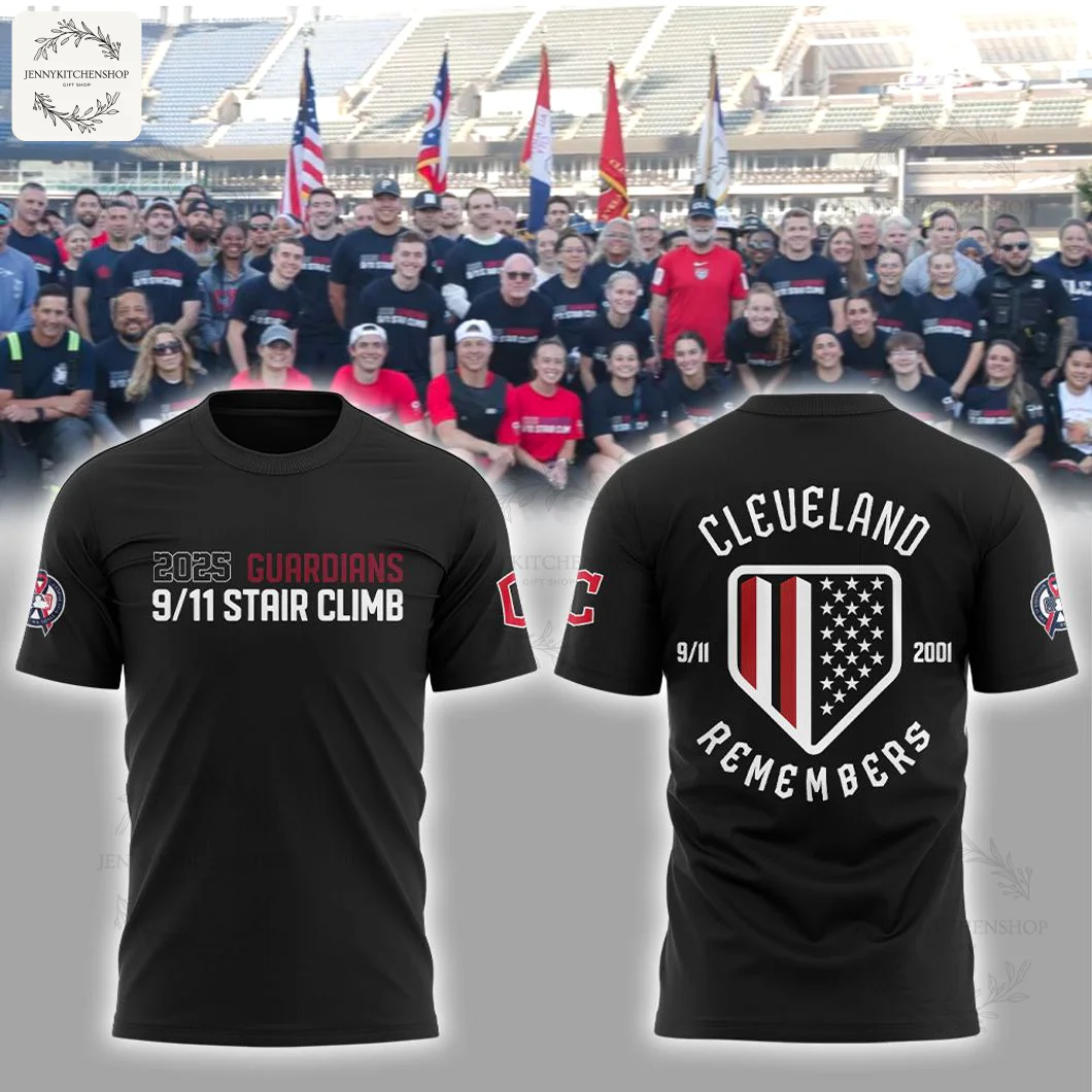 2025 Guardians Remember 9/11 Stair Climb Shirt