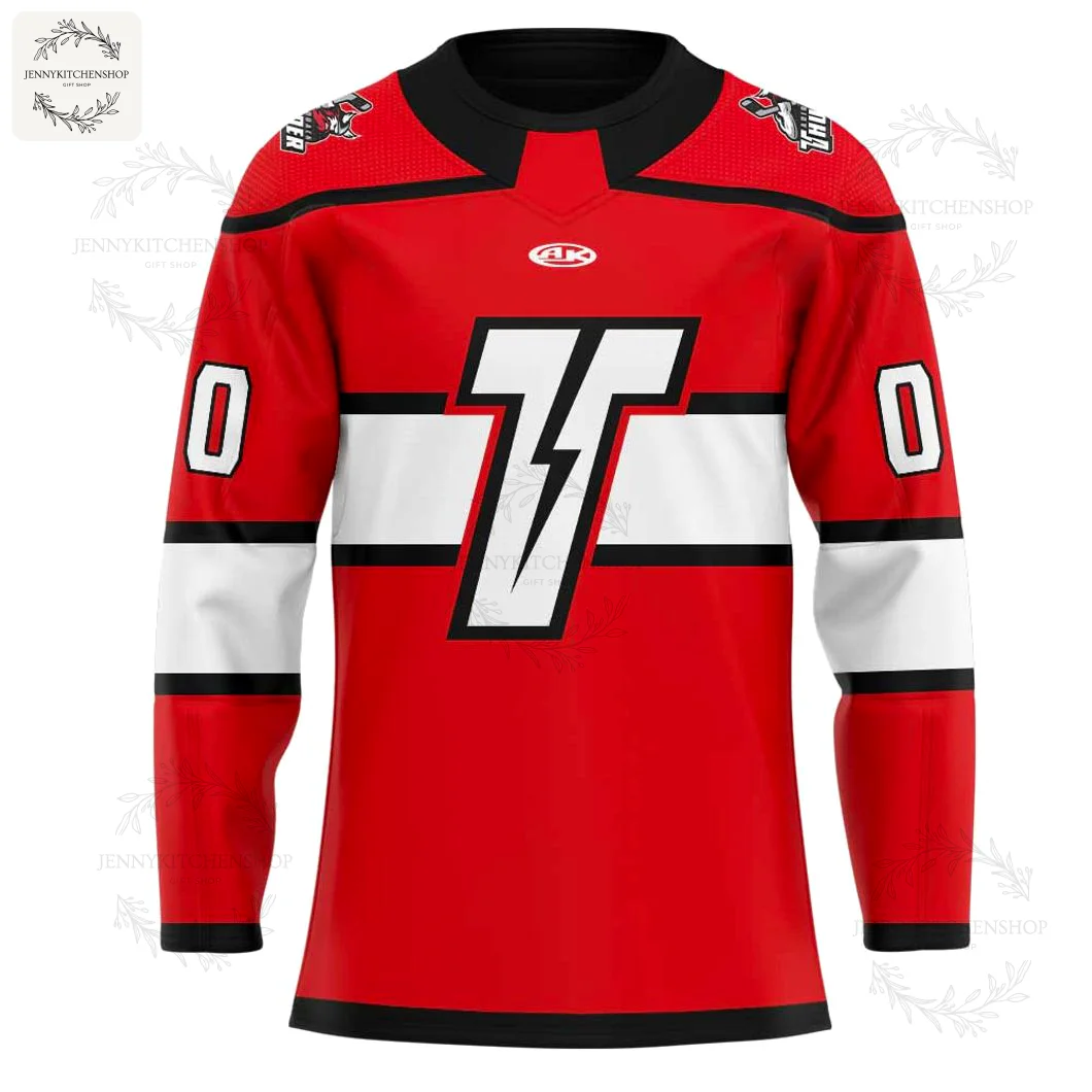 Adirondack Thunder The New Third 2025 Red Jersey