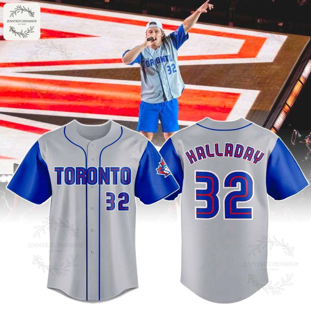 Morgan Wallen Halladay 32 Toronto Blue Jays Jersey - Iconic Fan Gear