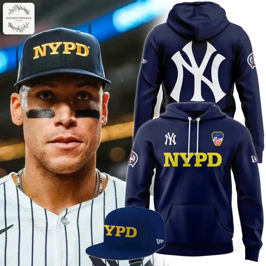 New York Yankees Never Forget 9/11 NYPD Hoodie