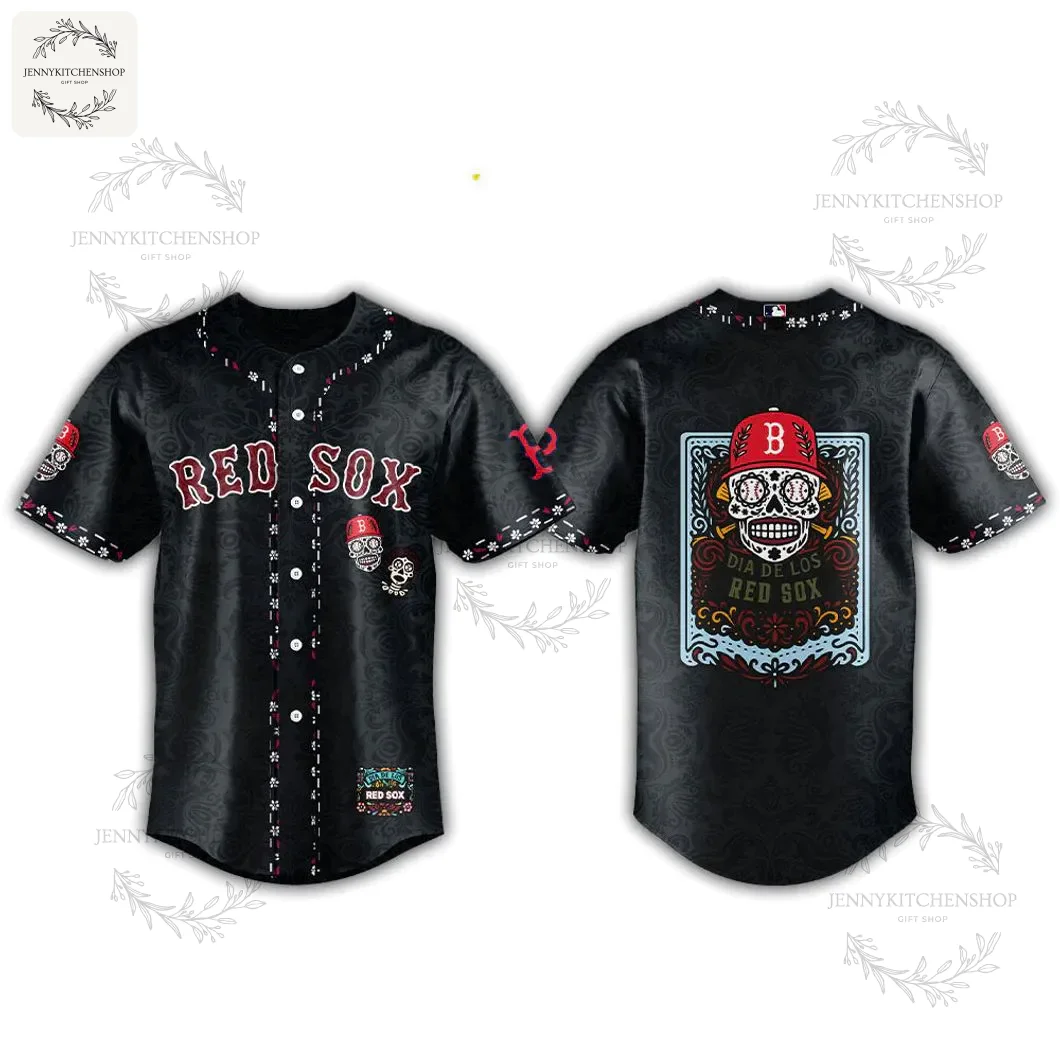 Red Sox Dia De Los Jersey