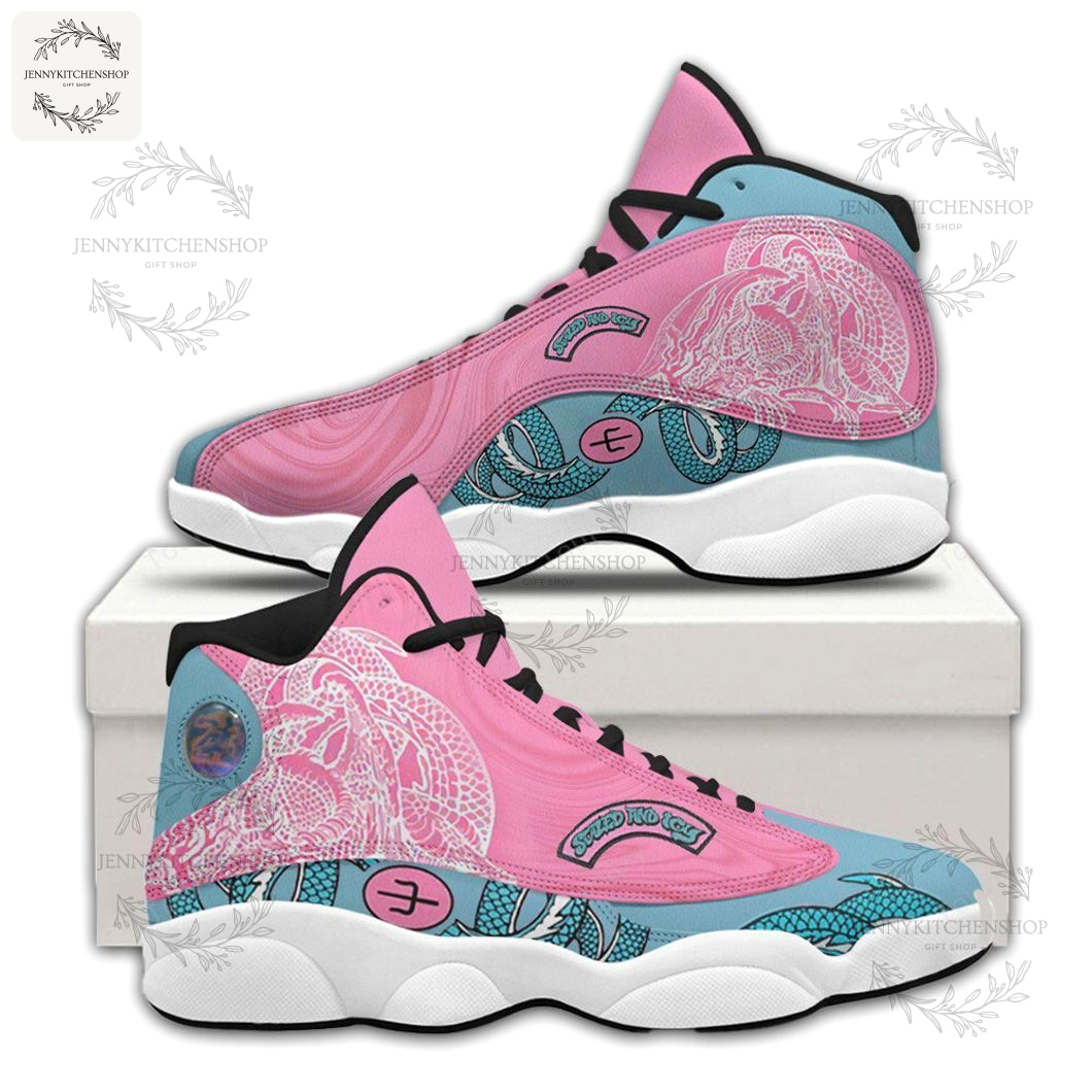 Scale and Icy For Fans Custom J13 Shoes