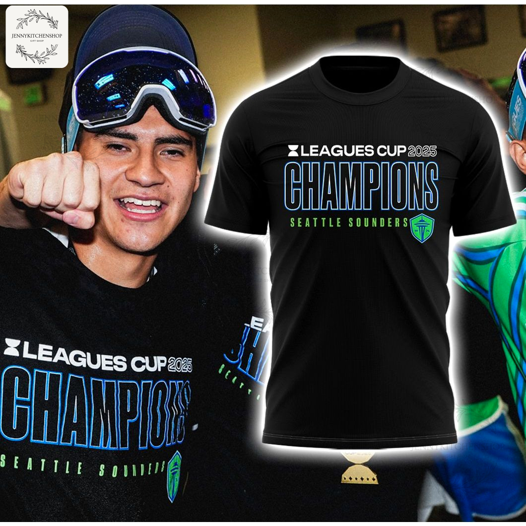 Seattle Sounders 2025 Champions Leagues Cup Black Shirts