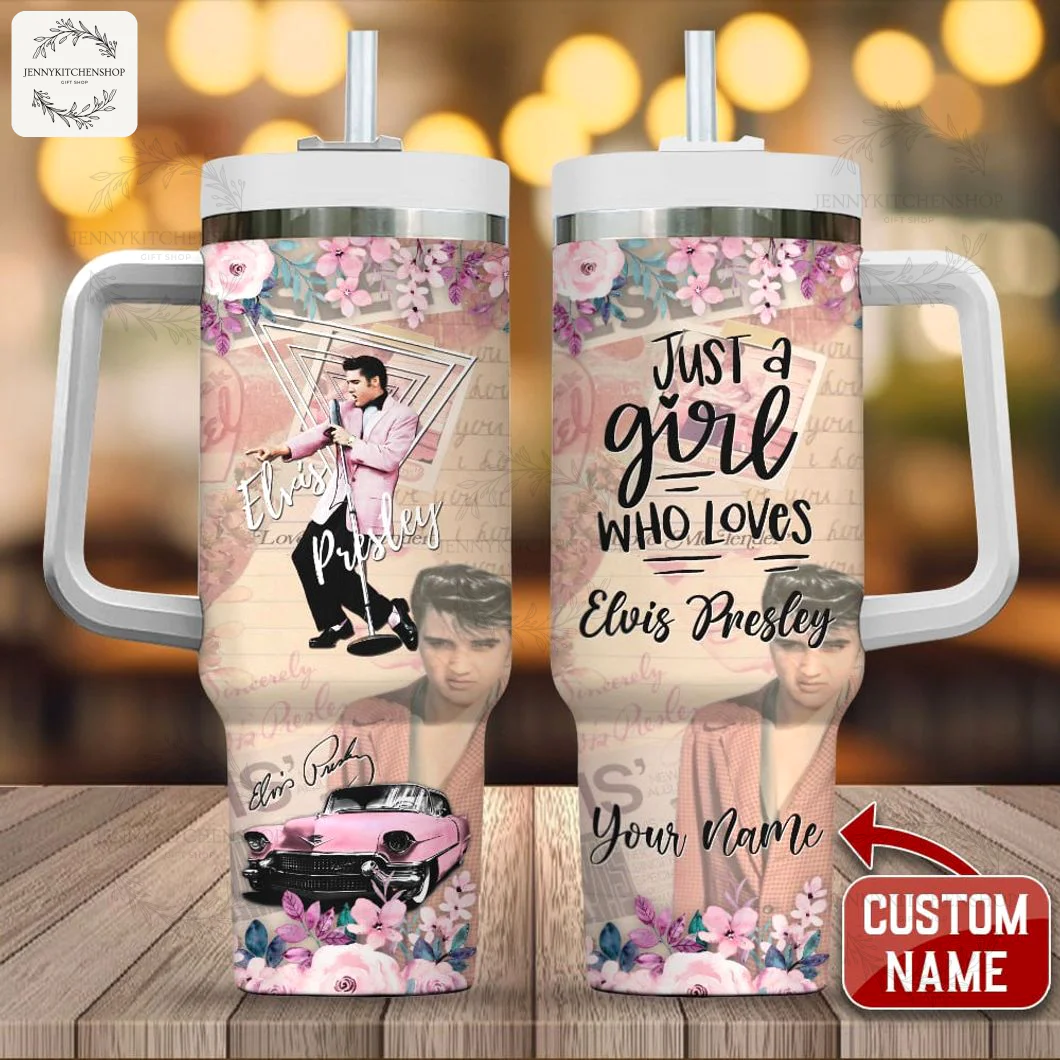 The Heart of Elvis Presley Beats On Through His Timeless Songs Tumbler