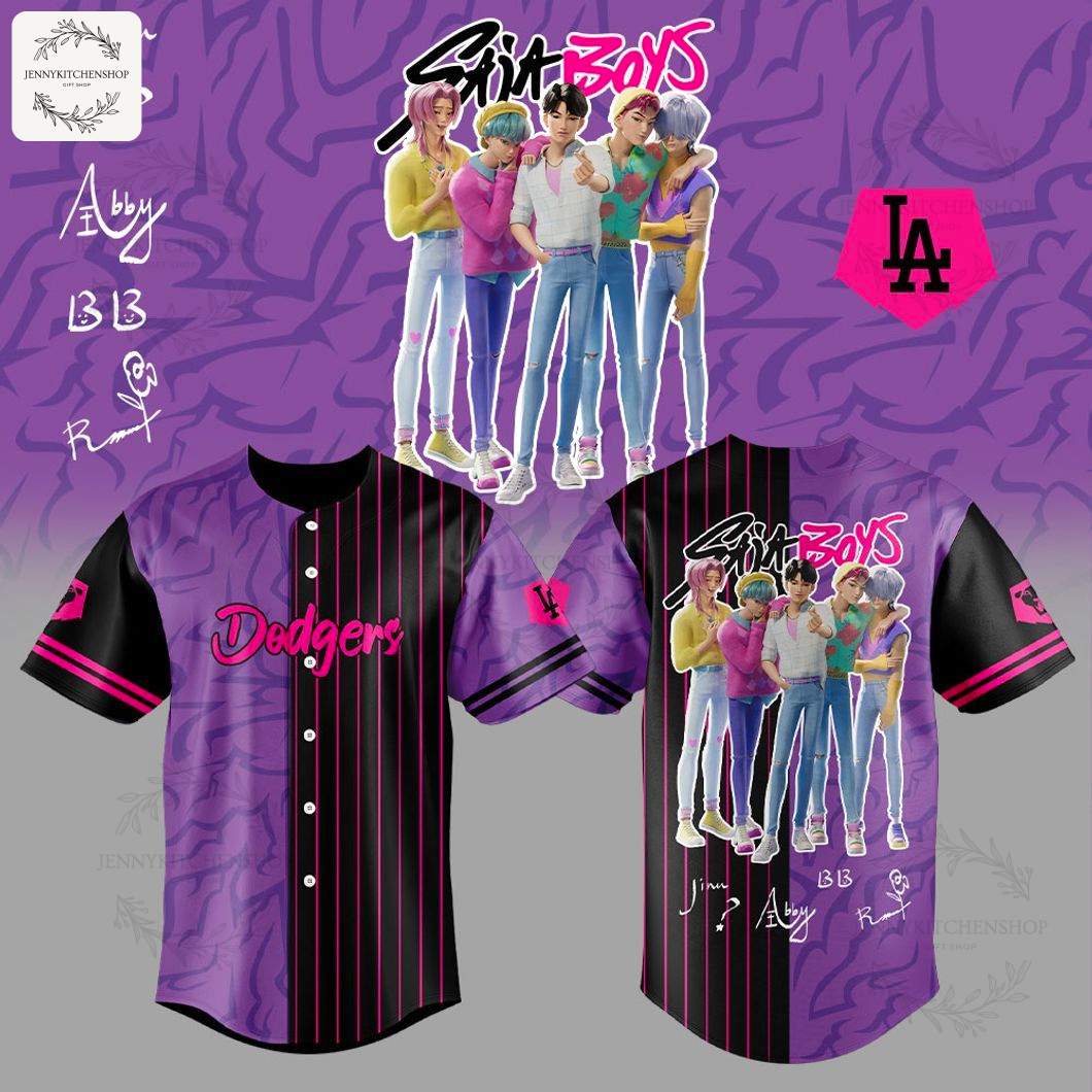 Trending KPop Dodgers Saja Boys Jersey - Be a Trendsetter! Express Your Fandom.