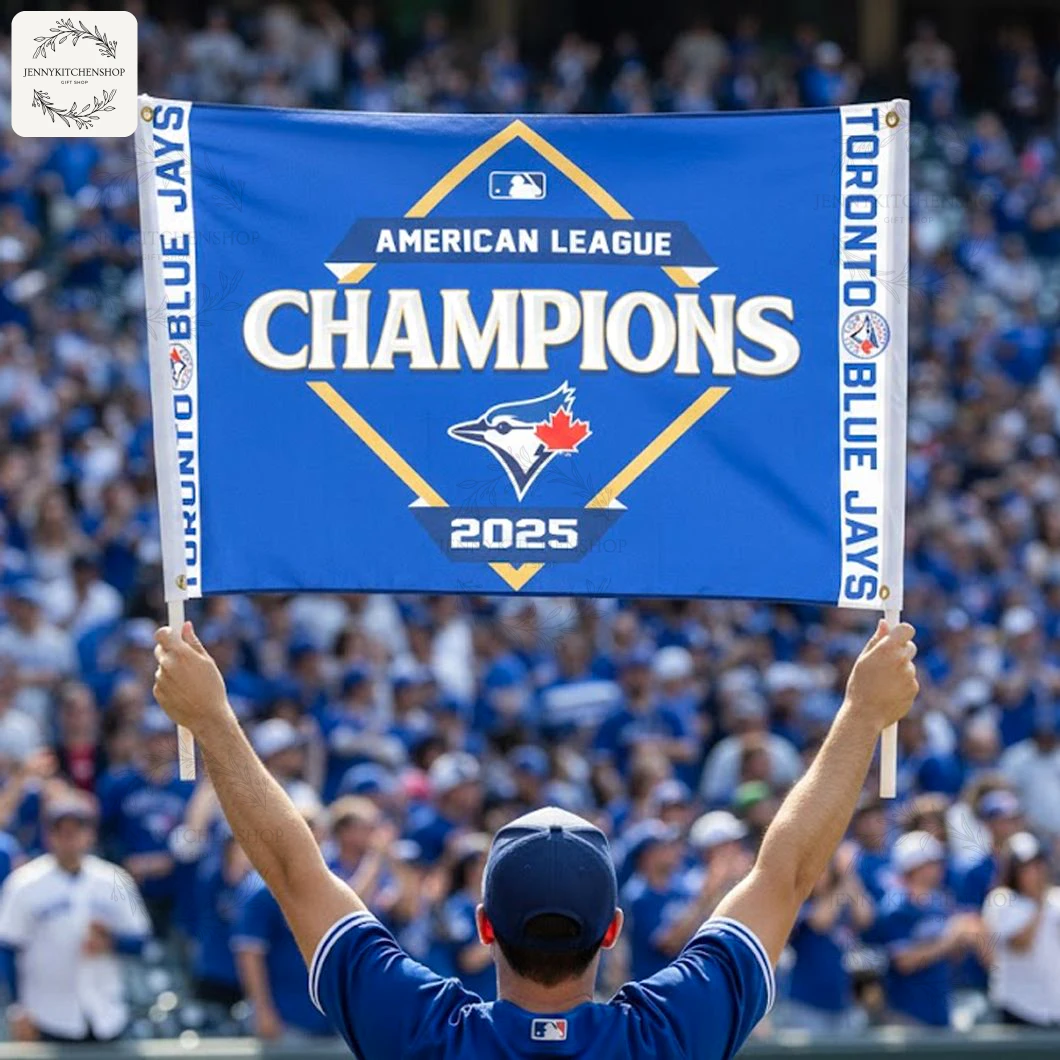 Limited Flag Toronto Blue Jays 2025 ALCS Champions For Fans Limited Flag Toronto Blue Jays 2025 ALCS Champions For Fans