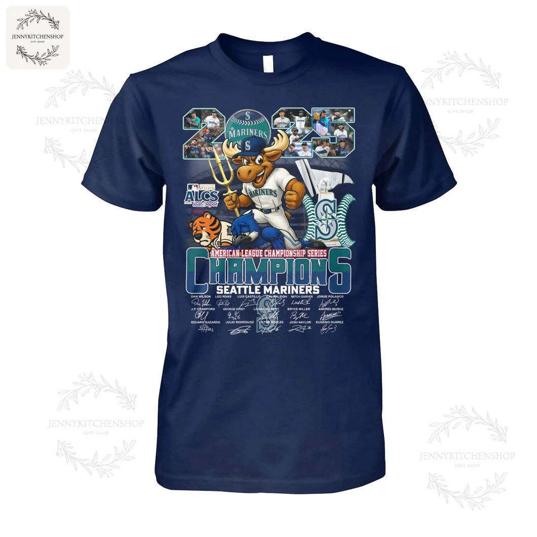 ALCS 2025 Seattle Mariners Champions T-Shirt