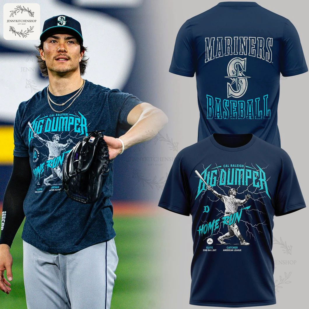 Big Dumper Home Run Seattle Mariners T Shirt 1