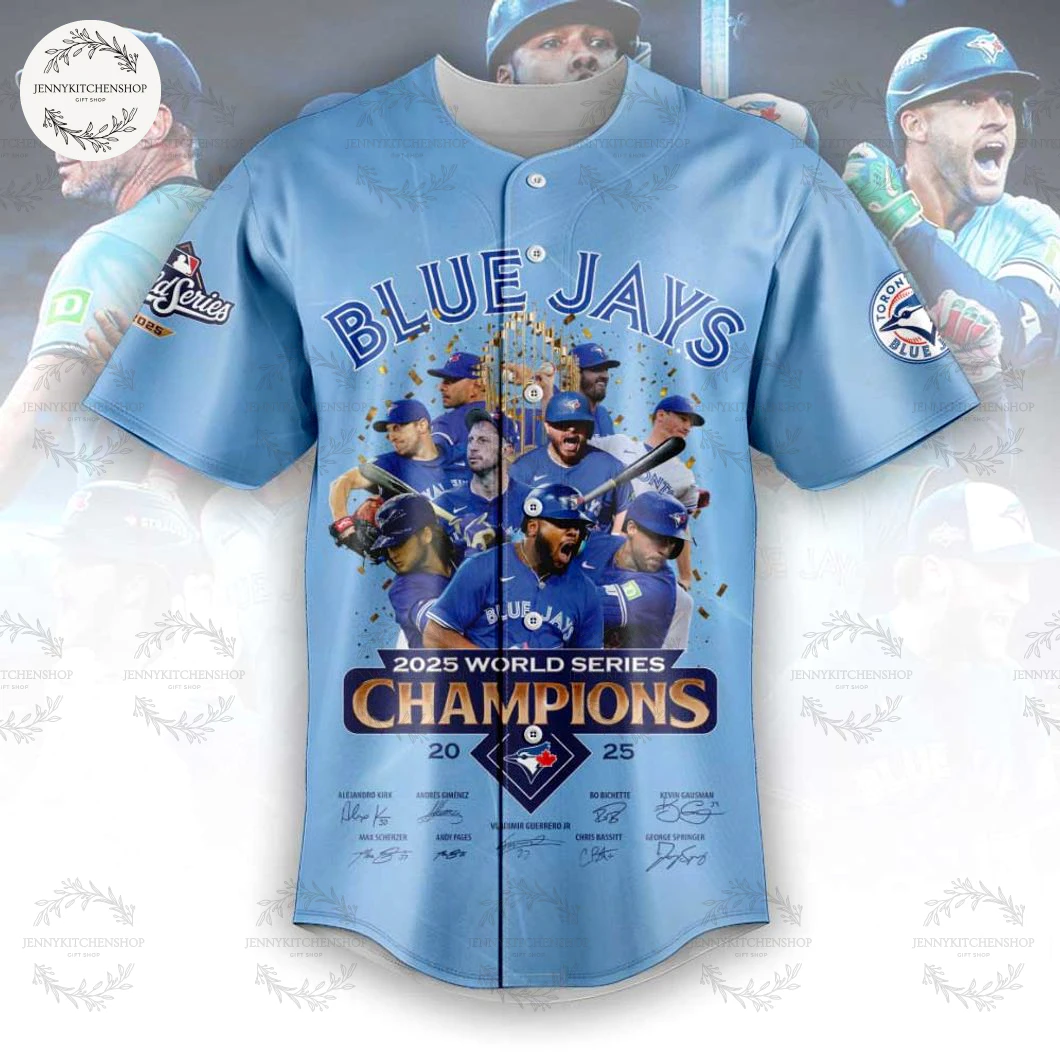Blue Jays 2025 Champions World Series Limited Jersey