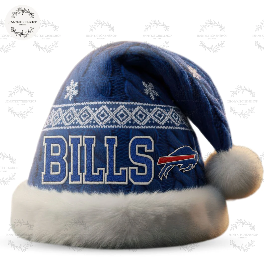 Buffalo Bills New 2025 Christmas Santa Hat Buffalo Bills New 2025 Christmas Santa Hat