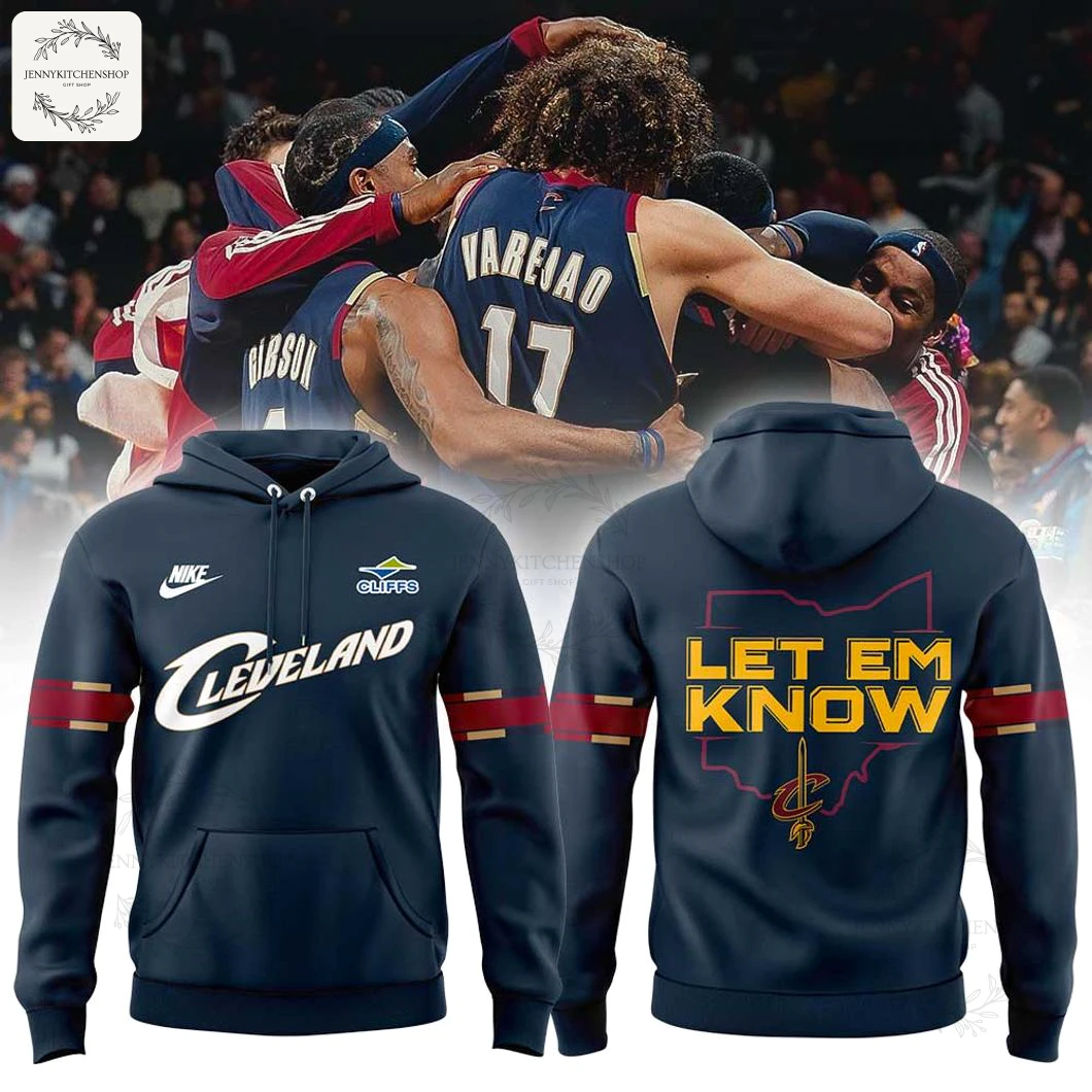 Cleveland Cavaliers Uniform Let Me Know Hoodie