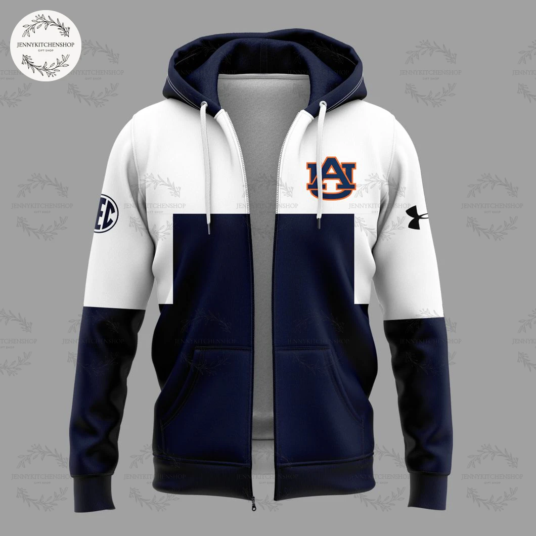 Coach Bruce Pearl Auburn Tigers Zip Hoodie
