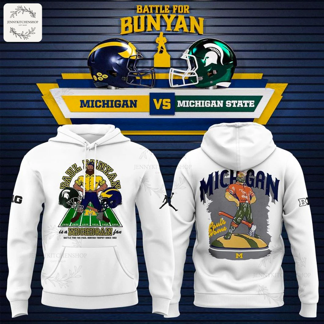 Michigan Wolverines Battle For Bunyan Limited Hoodie