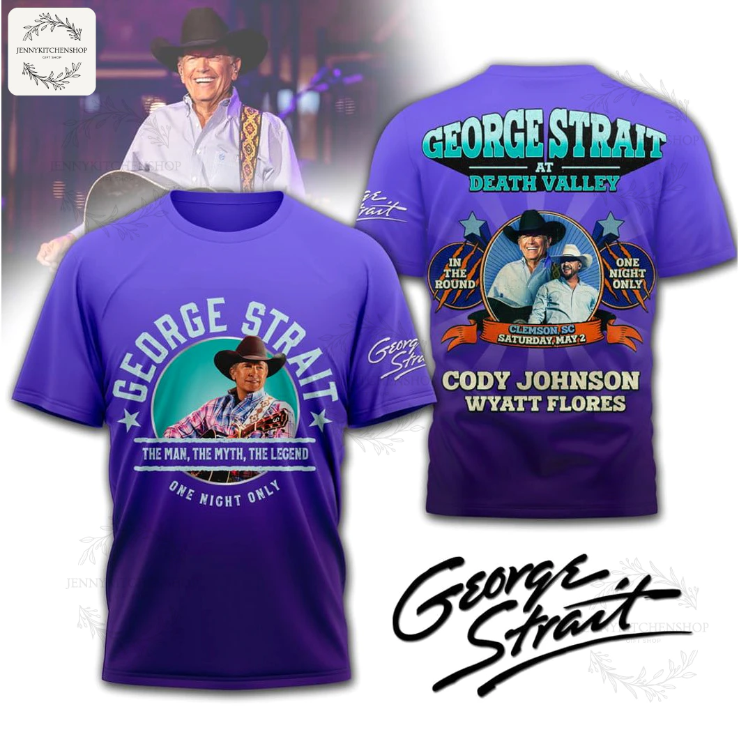 George Strait At Death Valley One Night Only 2025 T-Shirt