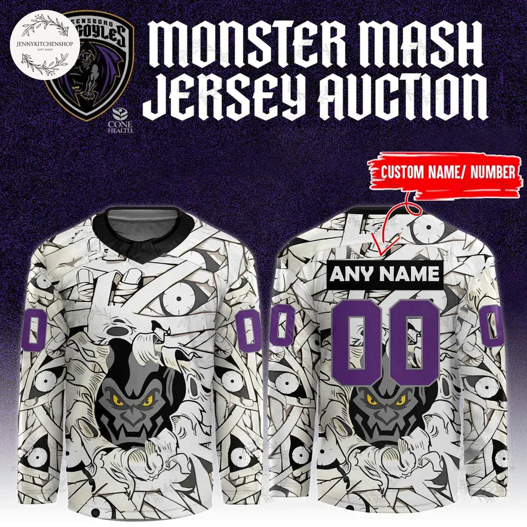 Greensboro Gargoyles Monster Mash 2025 Hockey Jersey