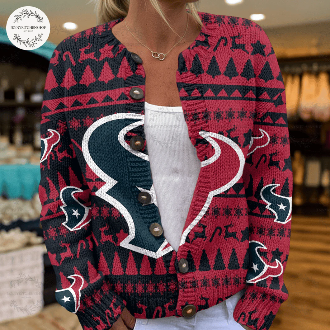 Houston Texans Gift For Fans Cardigan Sweater
