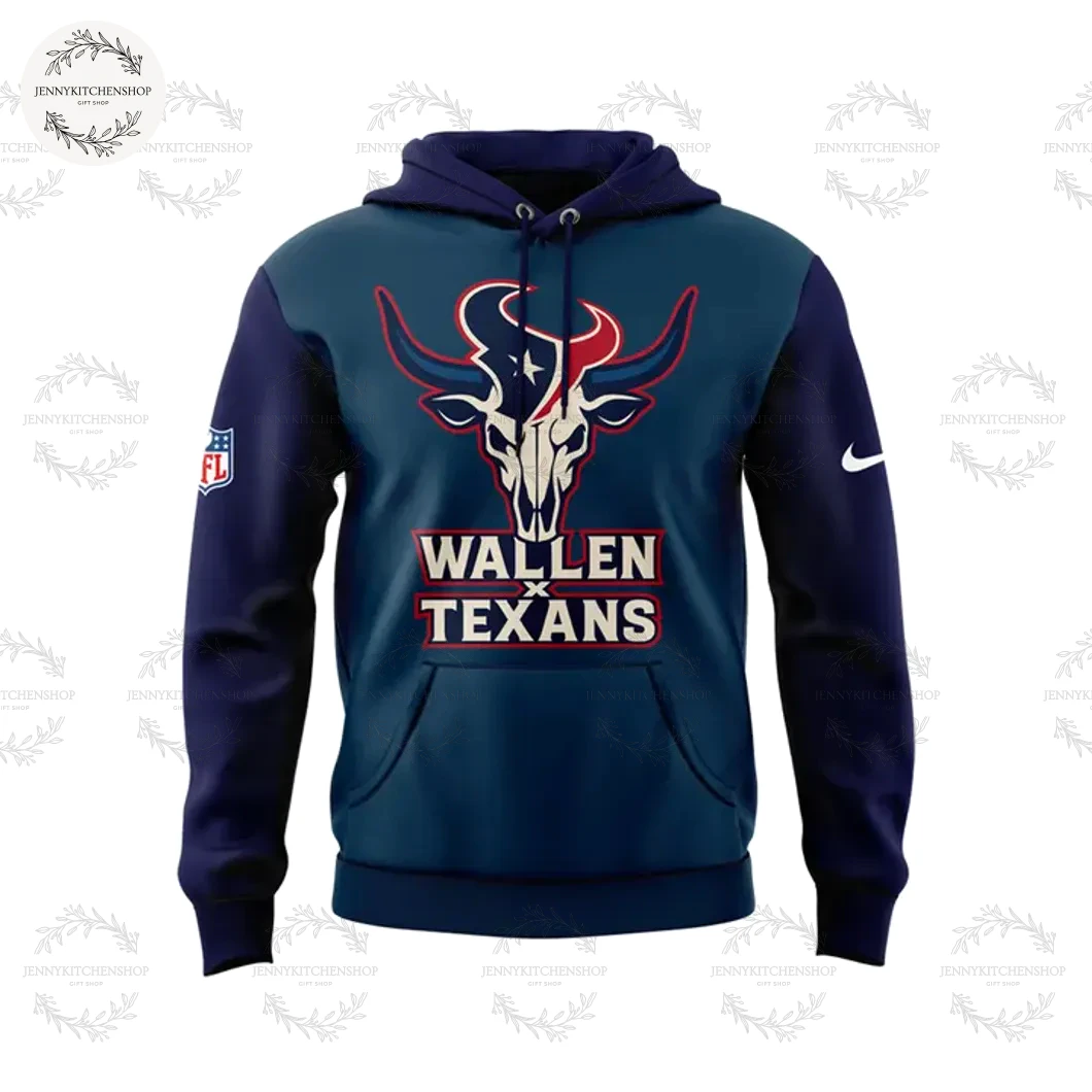 Houston Texans x Morgan Wallen Limited Editions Hoodie