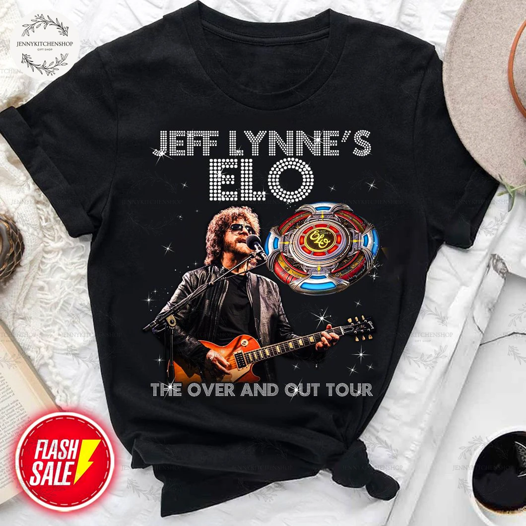 Jeff Lynne's ELO The Over And Out Tour 2025 T-Shirt