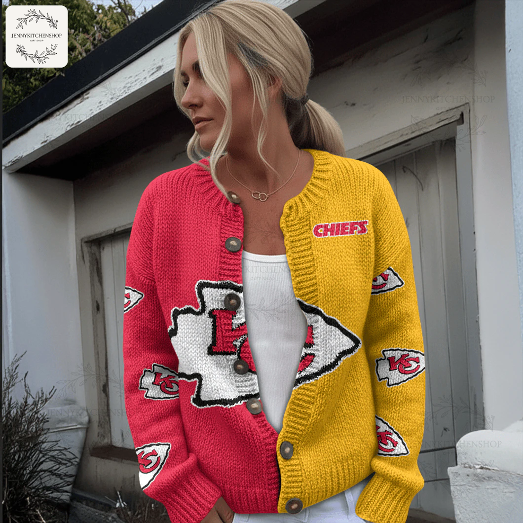 Kansas City Chiefs Cozy Cardigan