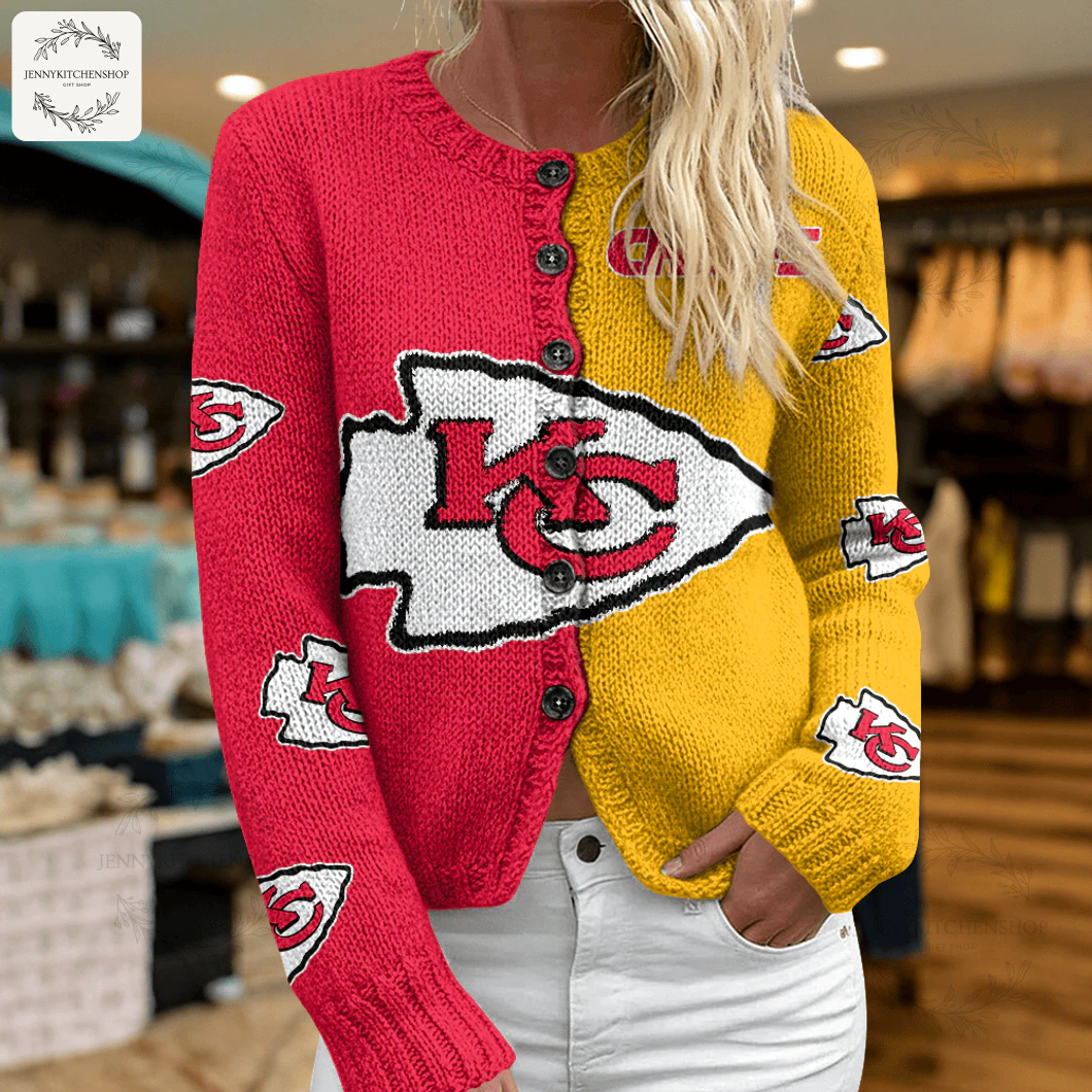 Kansas City Chiefs Cozy Cardigan Kansas City Chiefs Cozy Cardigan