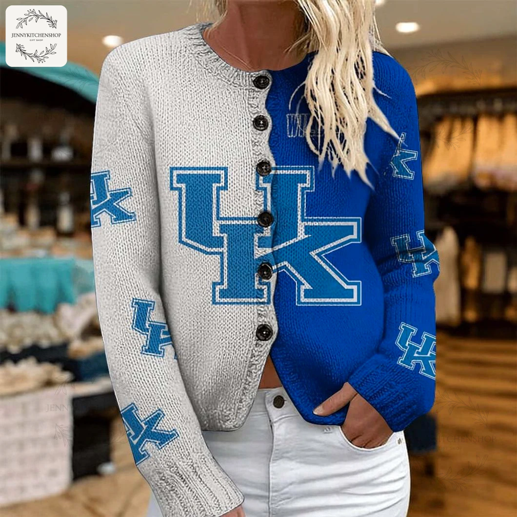 Kentucky Wildcats For Girl Cardigan Sweater