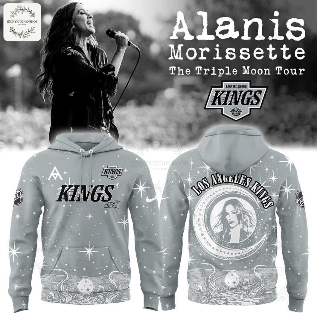 Los Angeles Kings X Alanis Morissette The Triple Moon Tour 2025 Hoodie 1