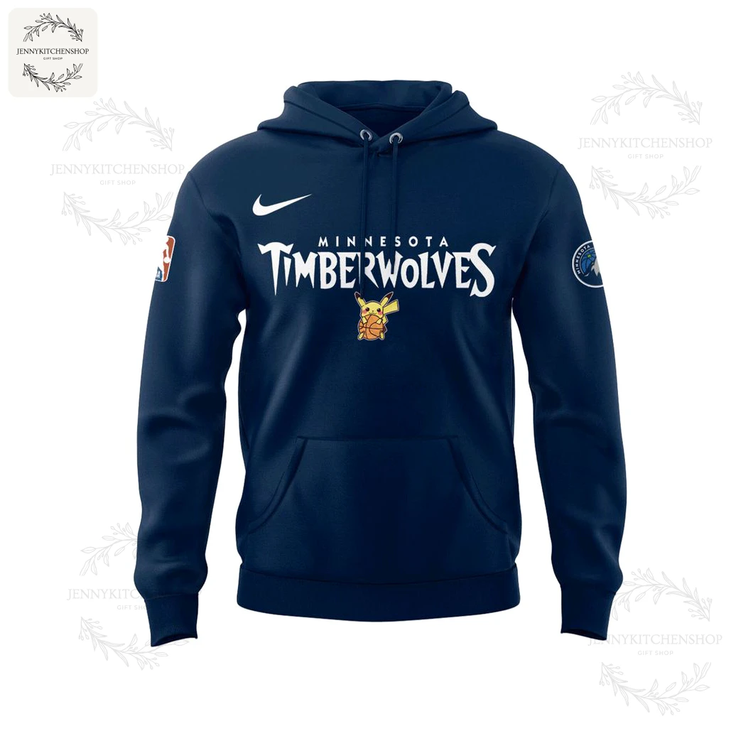Minnesota Timberwolves x Pokemon Night 2025 Hoodie
