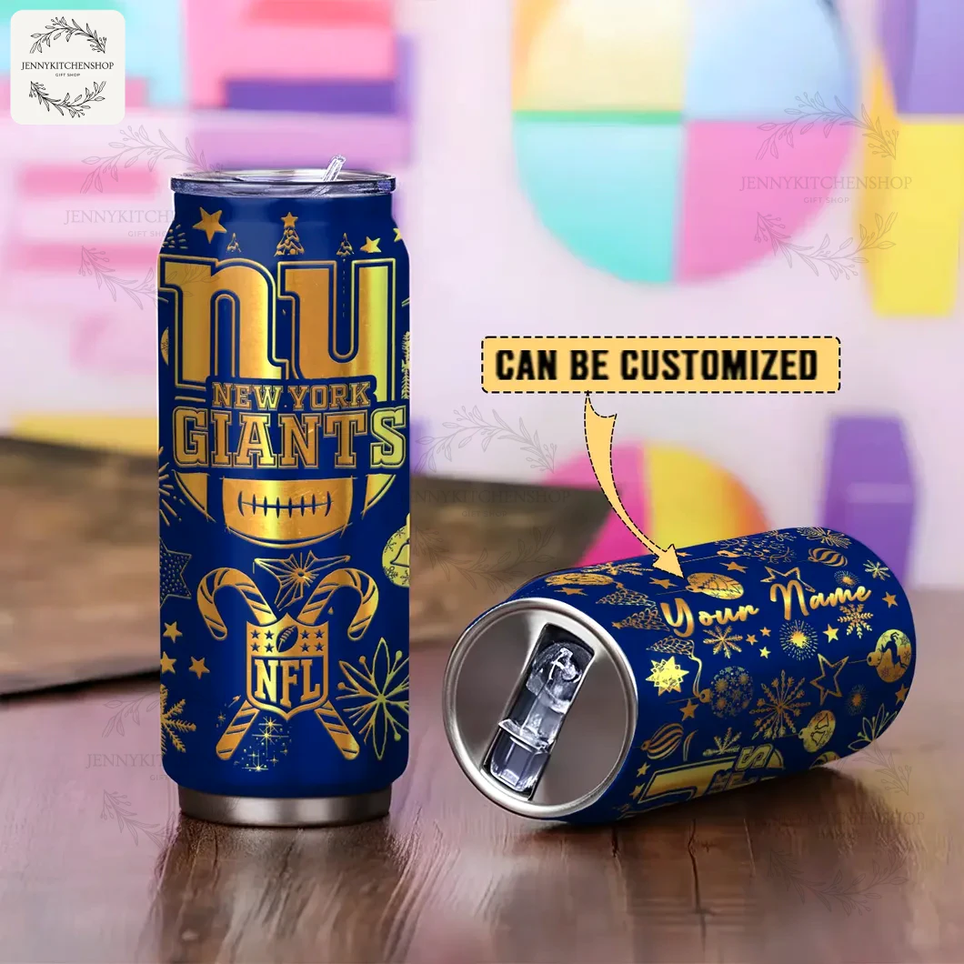 New York Giants X Christmas Can Shaped Tumbler 2