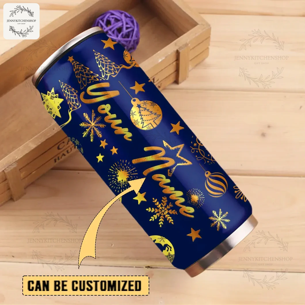 New York Giants X Christmas Can Shaped Tumbler 3